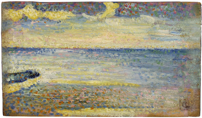 De kust bij Heyst - Georges Lemmen
