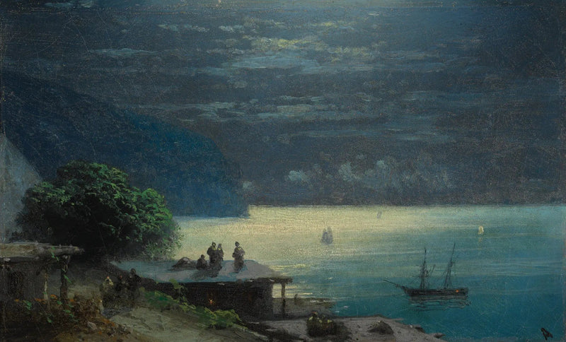 De Krim-kust onder het maanlicht - Ivan Aïvazovski

Source:
La côte de Crimée au clair de lune - Ivan Aïvazovski