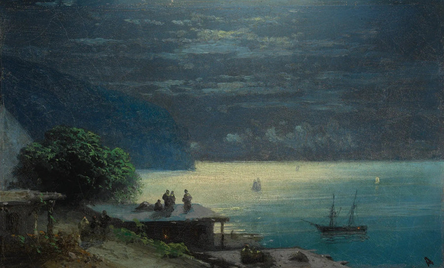 De Krim-kust onder het maanlicht - Ivan Aïvazovski

Source:
La côte de Crimée au clair de lune - Ivan Aïvazovski