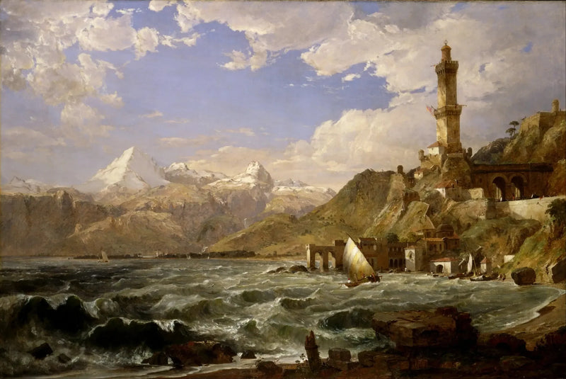 De Côte de Gênes - Jasper Francis Cropsey