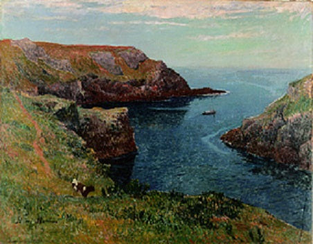 De Kust van het eiland Groix - Henry Moret