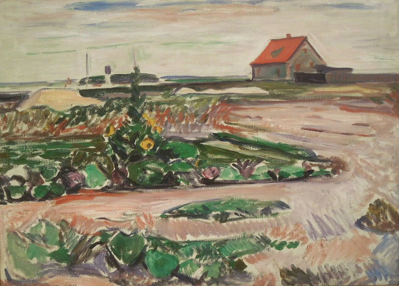 De Kust nabij Lübeck - Edvard Munch