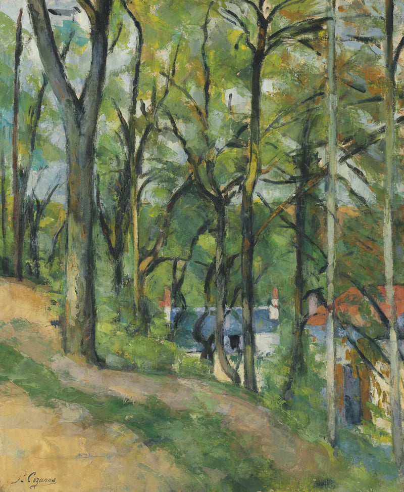 De Côte Saint-Denis in Pontoise - Paul Cézanne