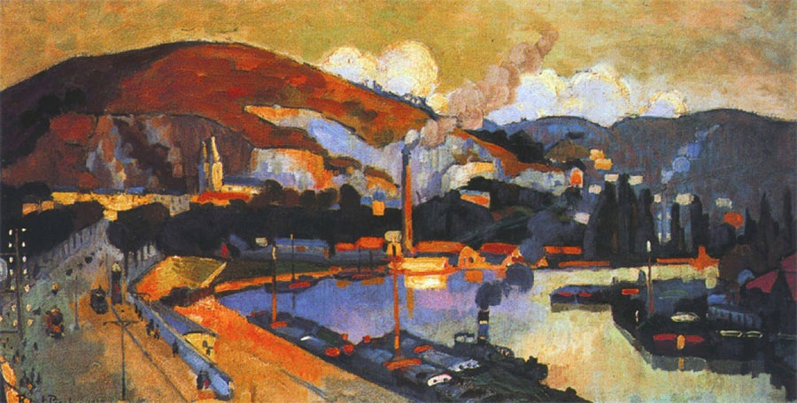 De Côte Sainte-Catherine - Robert Antoine Pinchon
