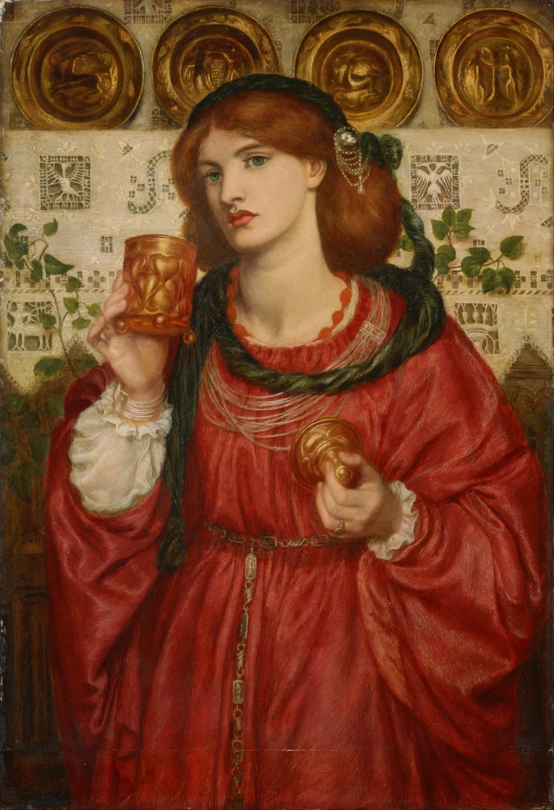De Liefdesbeker - Dante Gabriel Rossetti