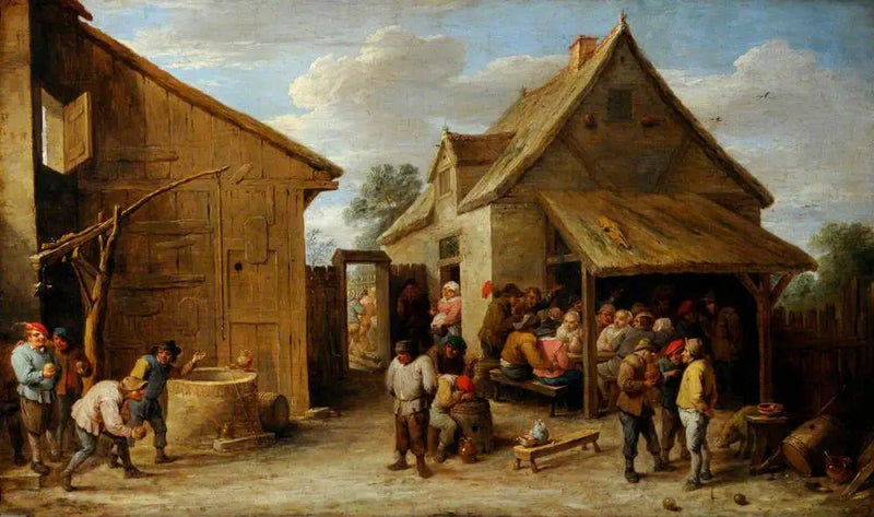 De binnenplaats van een herberg - David Teniers de Jonge

Source:
La cour d'une auberge - David Teniers le Jeune