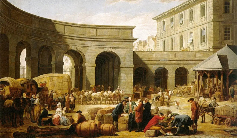 Het douanekantoor - Nicolas-Bernard Lépicié