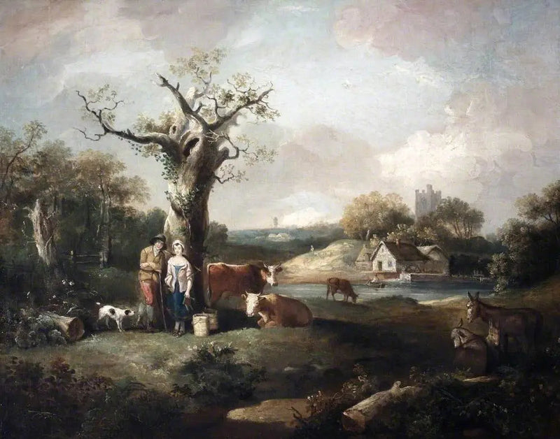 Het landelijke hof - Thomas Gainsborough

Source:
La cour rurale - Thomas Gainsborough