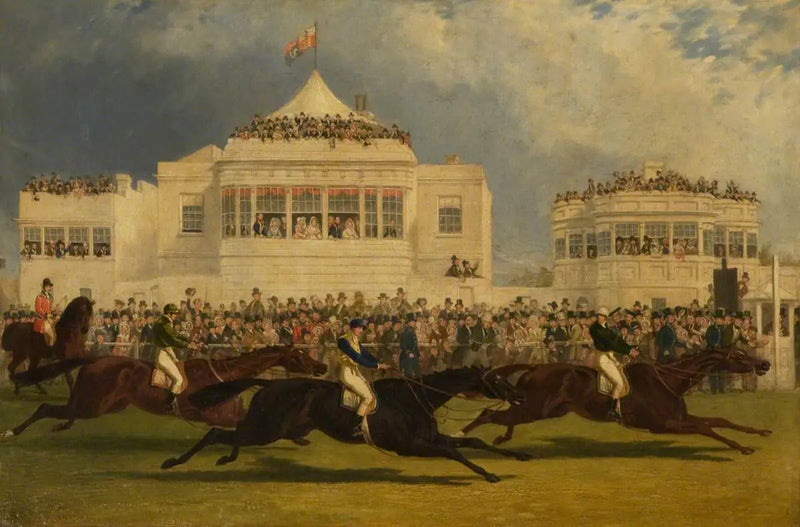 De race voor de Keizerbeker van Rusland in Ascot, 1845 - John Frederick Herring, Sr.

Source:
La course pour la Coupe de l'Empereur de Russie à Ascot, 1845 - John Frederick Herring, Sr.