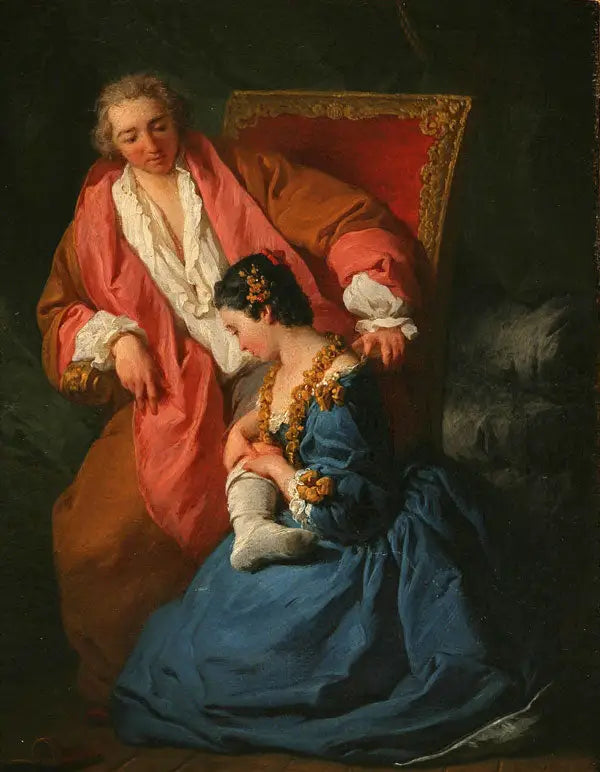 De verliefde courtisane - Pierre Subleyras