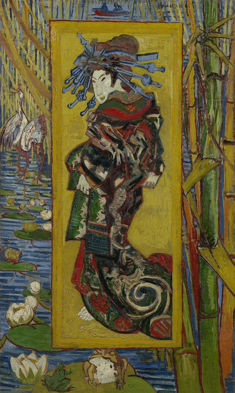 De courtisane (naar Eisen) - Vincent van Gogh