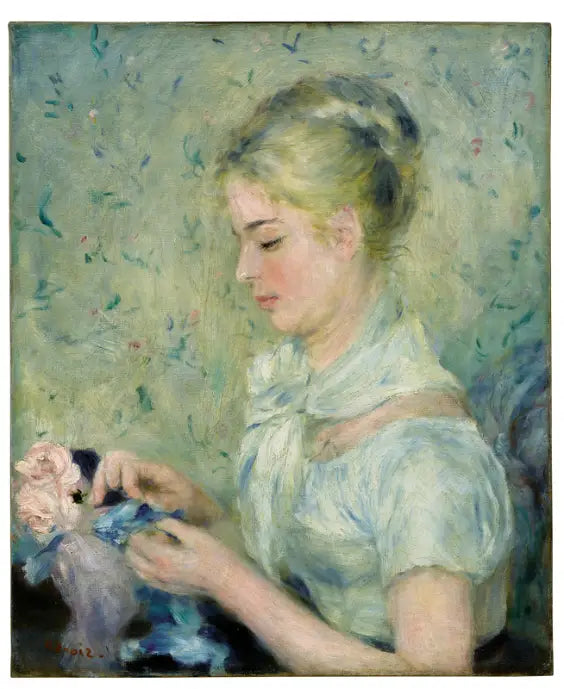 De naaister - Pierre-Auguste Renoir