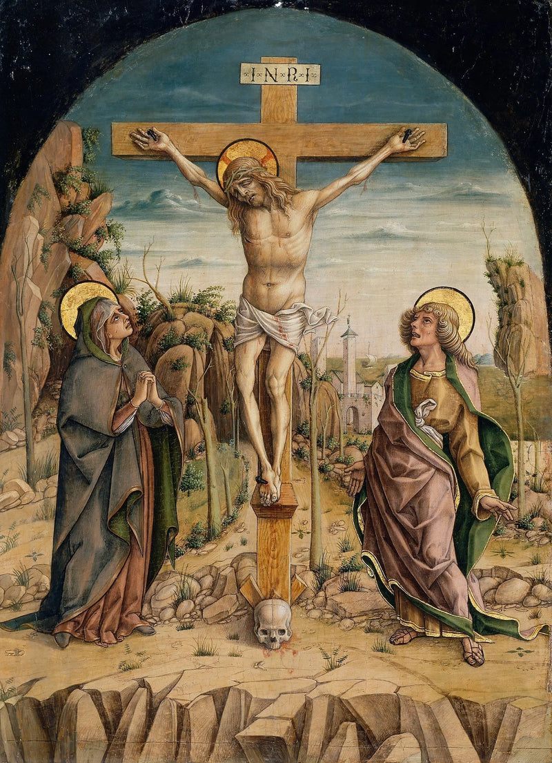 De Kruisiging - Carlo Crivelli