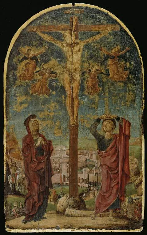 De Kruisiging - Cosmè Tura