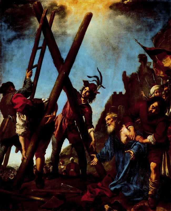 De Kruisiging van Sint André - Carlo Dolci