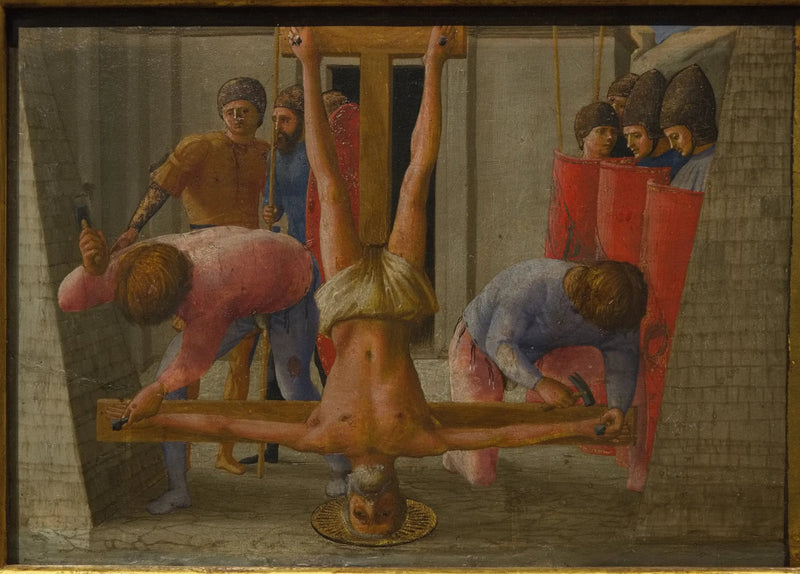 De Kruisiging van Sint Petrus - Masaccio