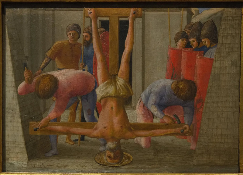 De Kruisiging van Sint Petrus - Masaccio