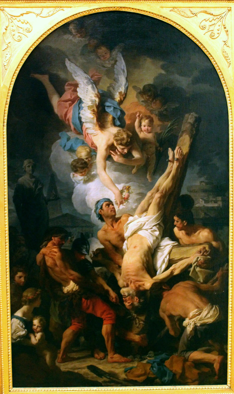 De kruisiging van Sint Pieter - Pierre Subleyras