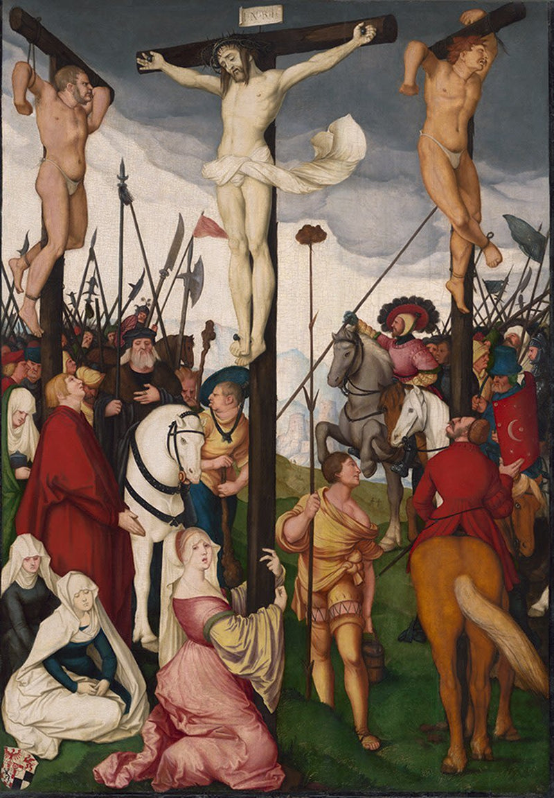 De kruisiging van Christus - Hans Baldung Grien