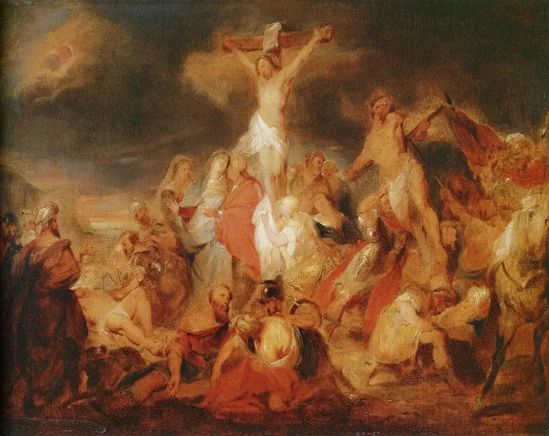 De kruisiging - Eugène Delacroix