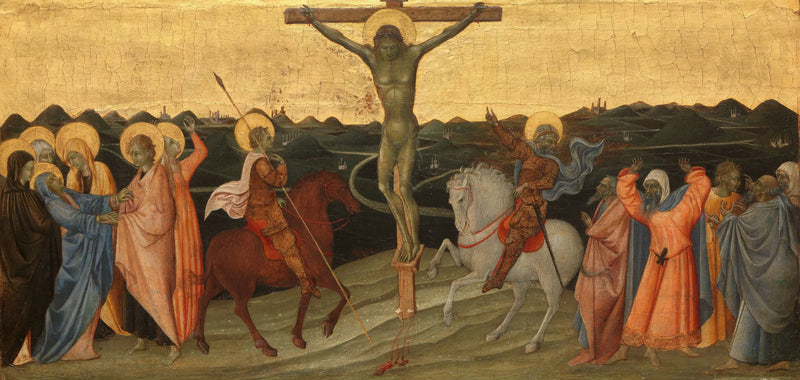 De Kruisiging - Giovanni di Paolo