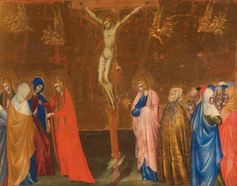 De Kruisiging - Giovanni di Paolo