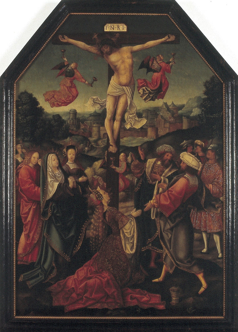 De Kruisiging - Jacob Cornelisz van Oostsanen