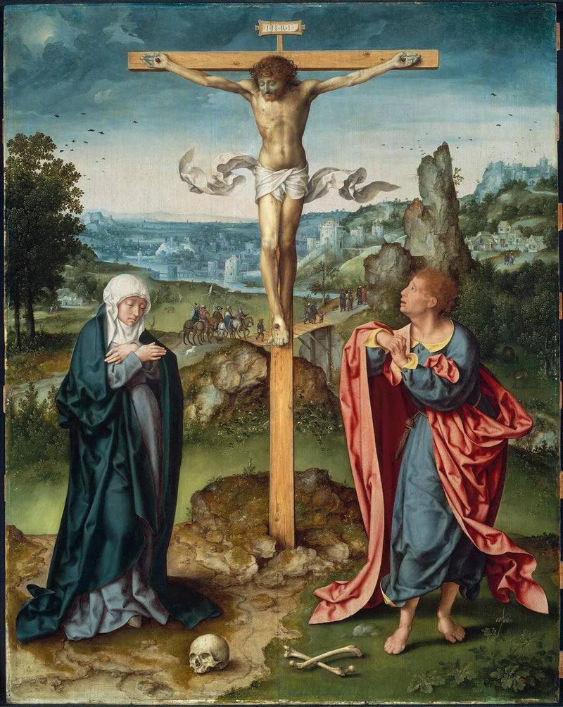 De Kruisiging - Joos van Cleve