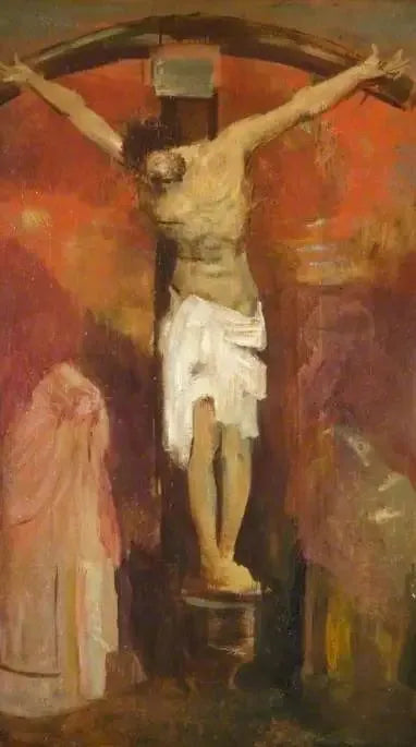 De Kruisiging - Odilon Redon