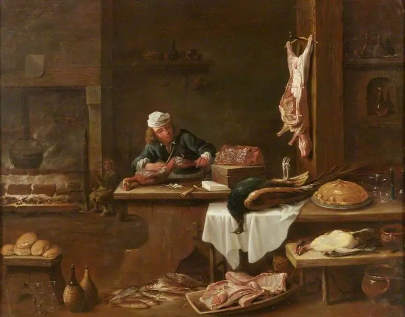 De keuken van een Hollands landhuis - David Teniers de Jonge

Source:
La cuisine d'un manoir hollandais - David Teniers le Jeune