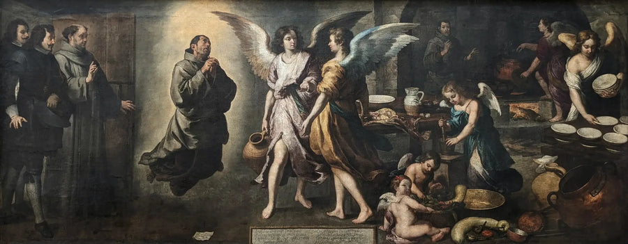 De keuken van de engelen - Bartolomé Esteban Murillo

Source:
La Cuisine des anges - Bartolomé Esteban Murillo