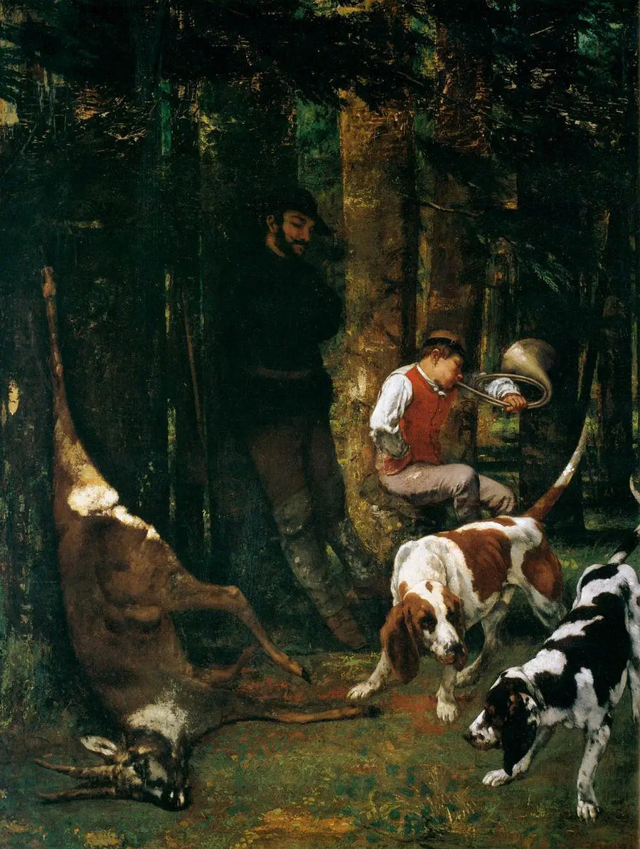 La Curée - Gustave Courbet