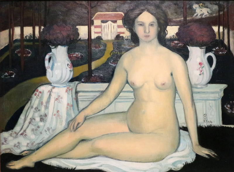 De Dame in de Omheinde Tuin - Maurice Denis