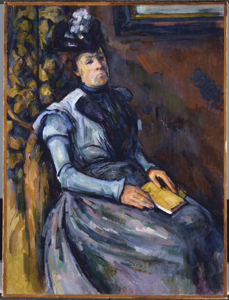 De Dame met het boek - Paul Cézanne