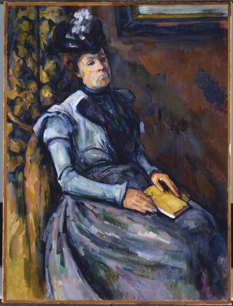De Dame met het boek - Paul Cézanne