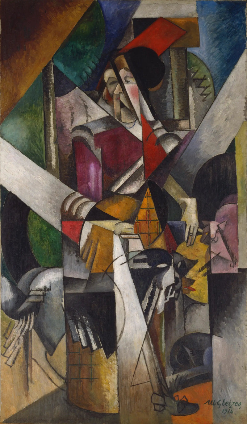 De Dame aux bêtes - Albert Gleizes