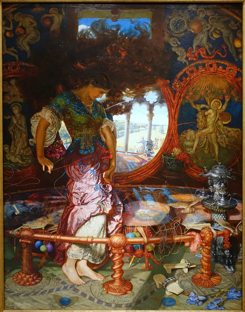 De Dame van Shalott - William Holman Hunt