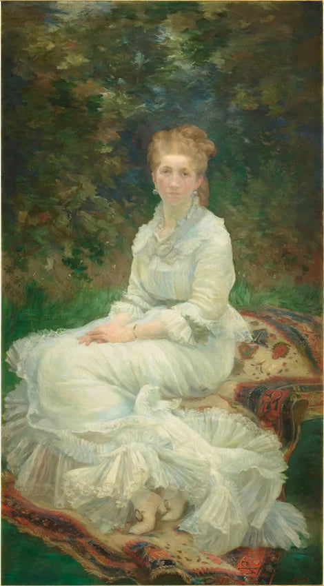 De Vrouw in het Wit - Marie Bracquemond