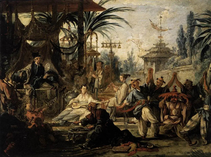 De Chinese Dans - François Boucher