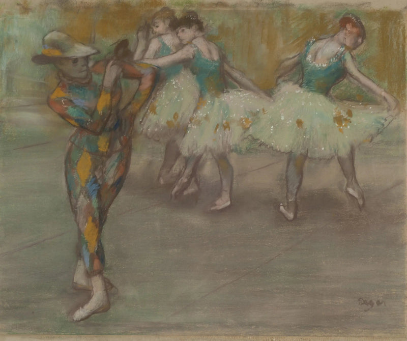 De Dans van Arlequin - Edgar Degas