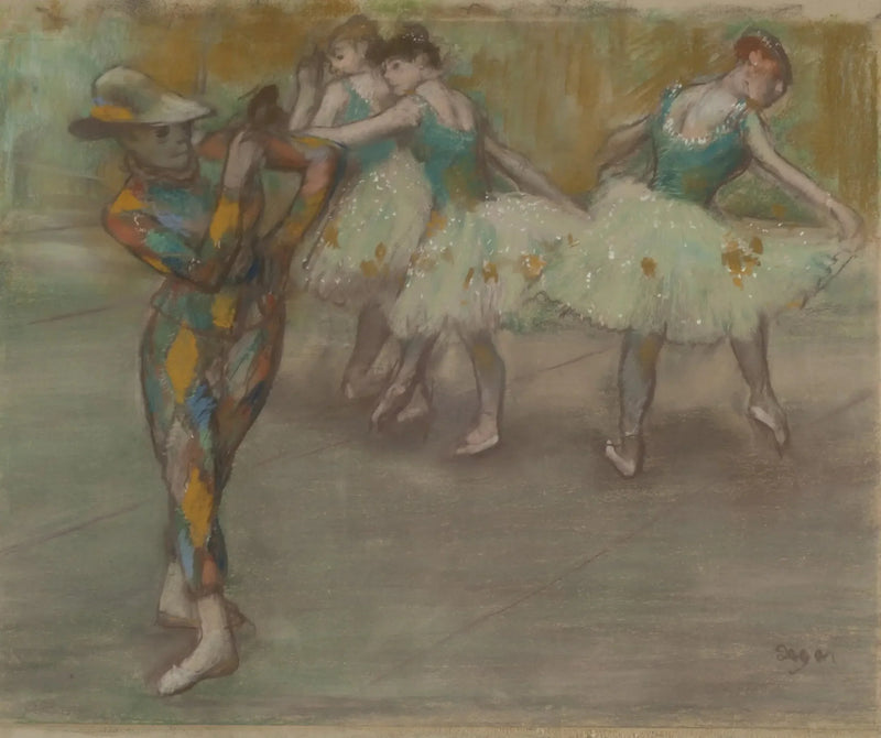 De Dans van Arlequin - Edgar Degas