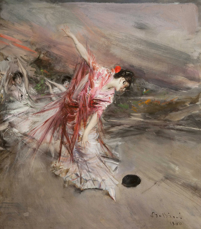 De Spaanse danseres - Giovanni Boldini