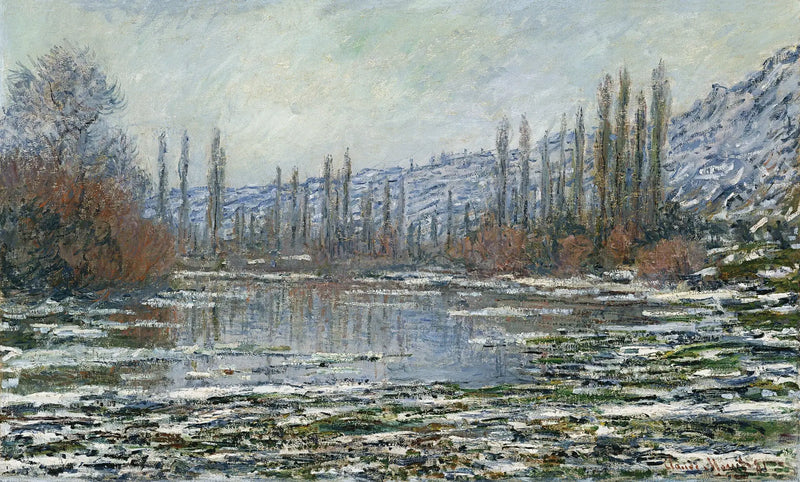 De ondergang bij Vétheuil - Claude Monet