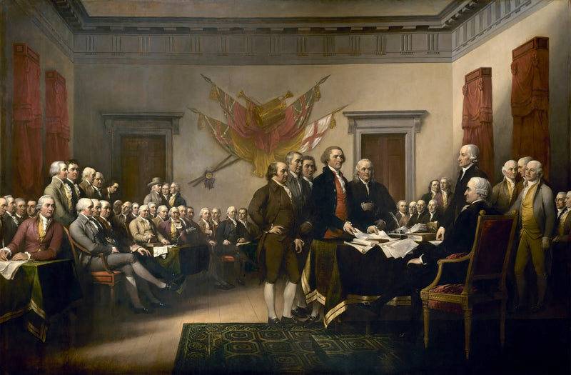 De Onafhankelijkheidsverklaring - John Trumbull

Source:
La Déclaration d'indépendance - John Trumbull