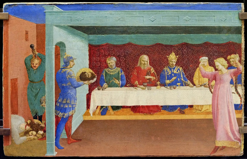 De Ontdekking van Johannes de Doper en het Banket van Herodes - Fra Angelico

Source:
La Décollation de saint Jean Baptiste et le Banquet d'Hérode - Fra Angelico