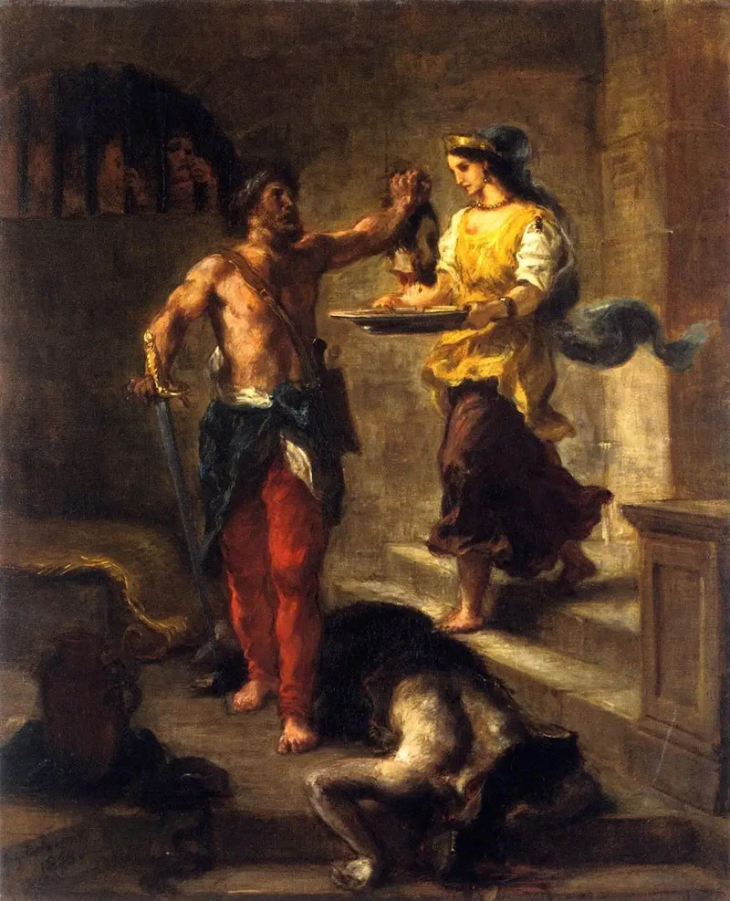 De Onthoofding van Sint Jan de Doper - Eugène Delacroix