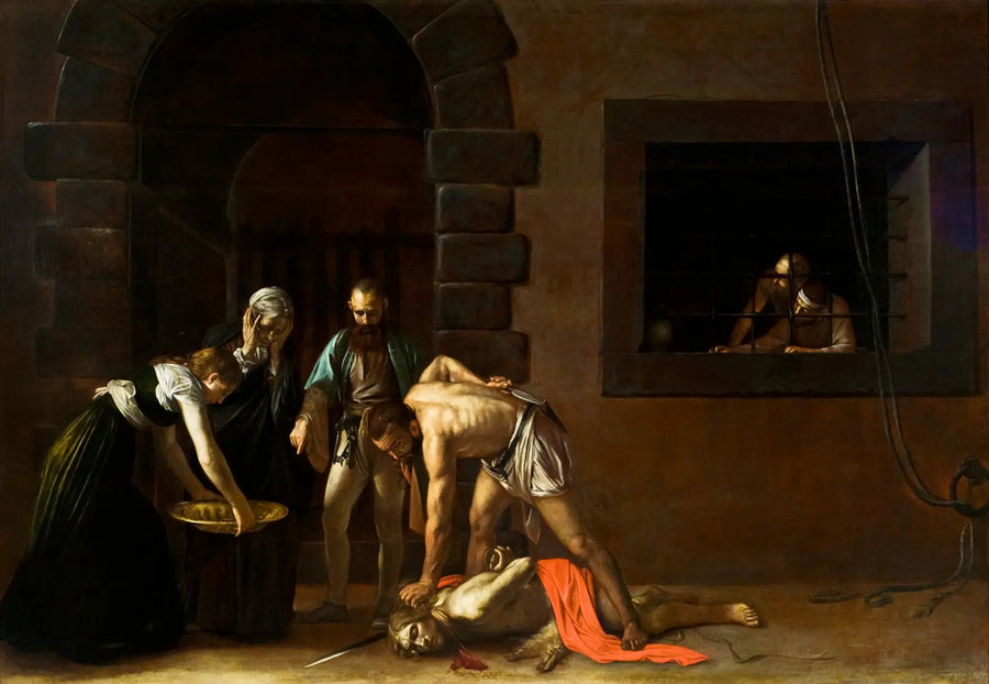 De Onthoofding van Sint Jan de Doper - Caravaggio