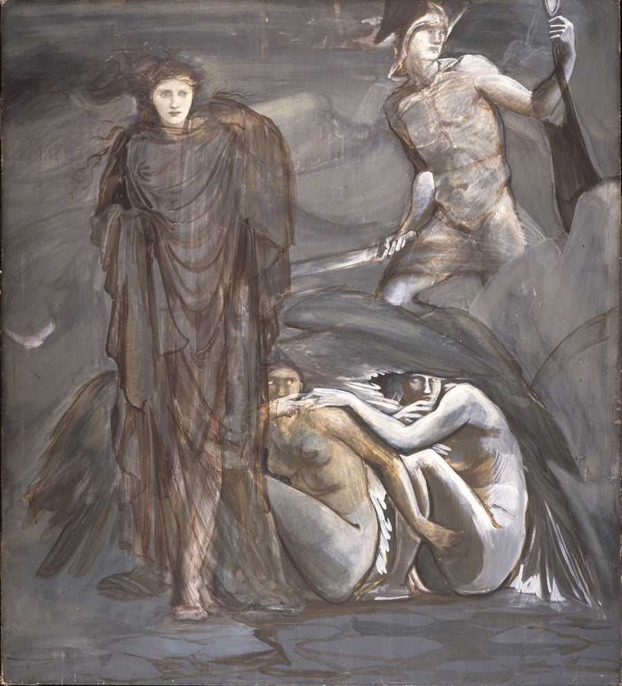 De ontdekking van Medusa - Edward Burne-Jones