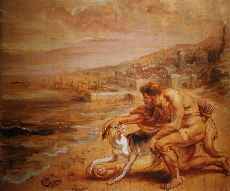 De Ontdekking van de purper - Peter Paul Rubens