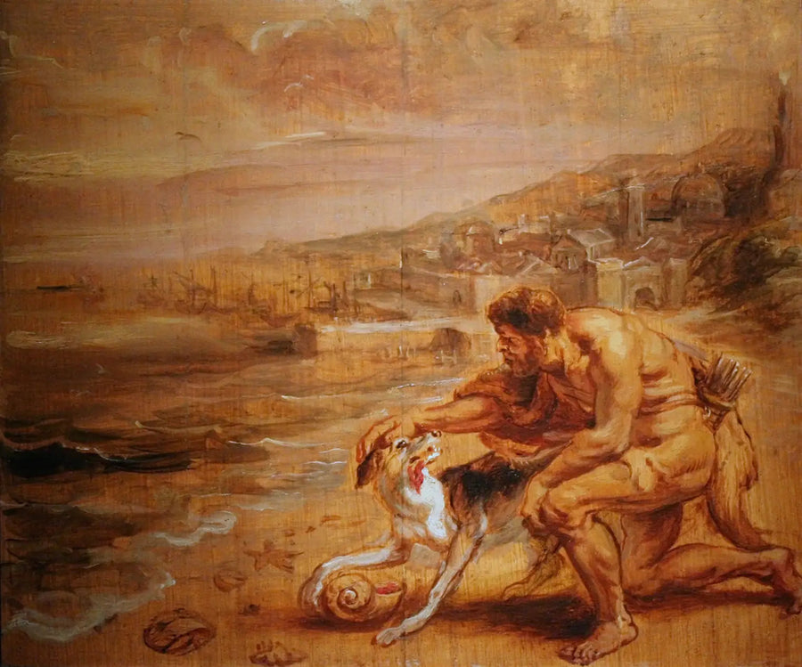 De Ontdekking van de purper - Peter Paul Rubens